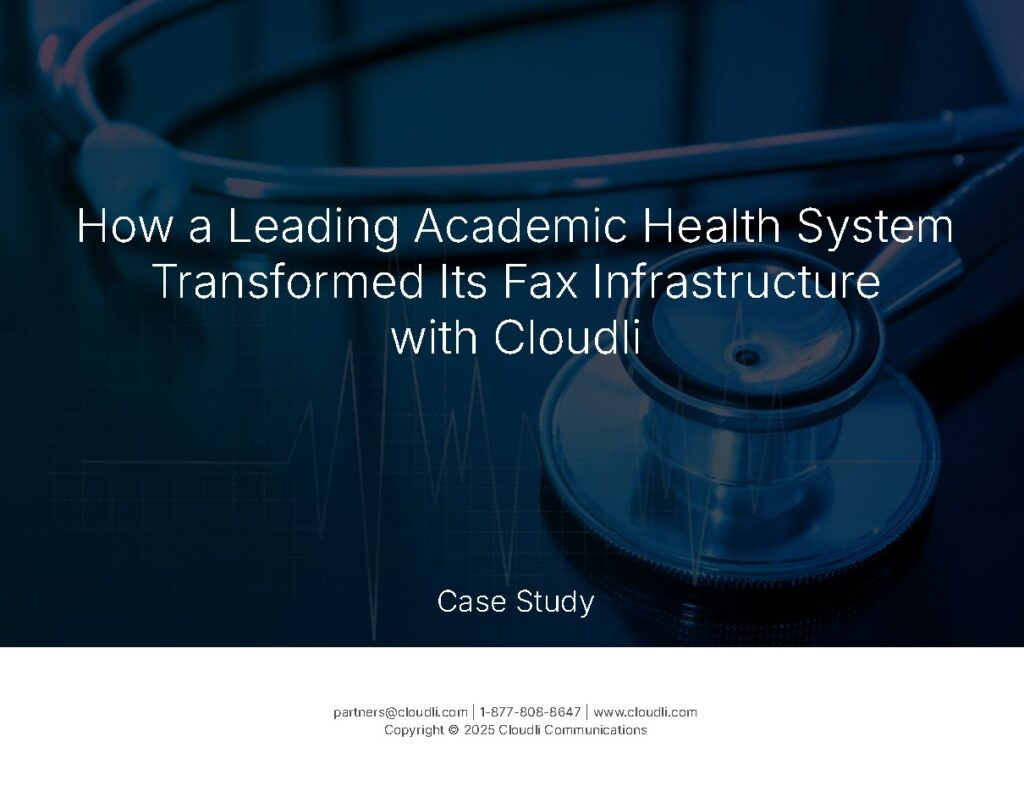 A leading not-for-profit academic health system in the Northeast US case study — document cover