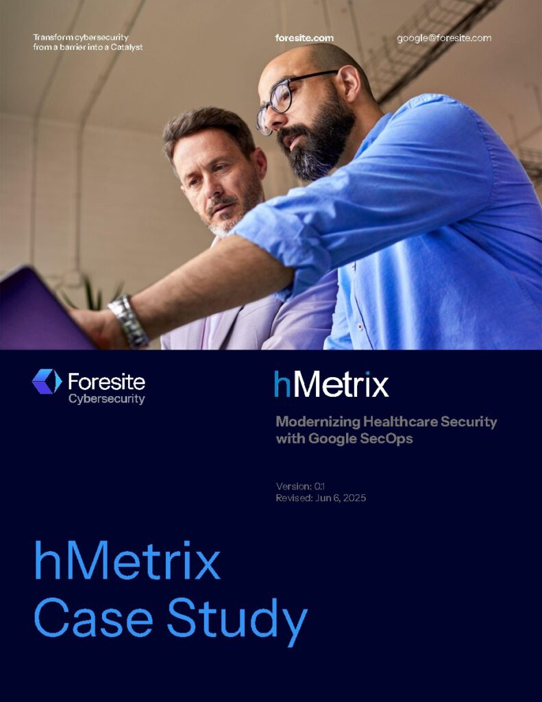 hMetrix case study — document cover