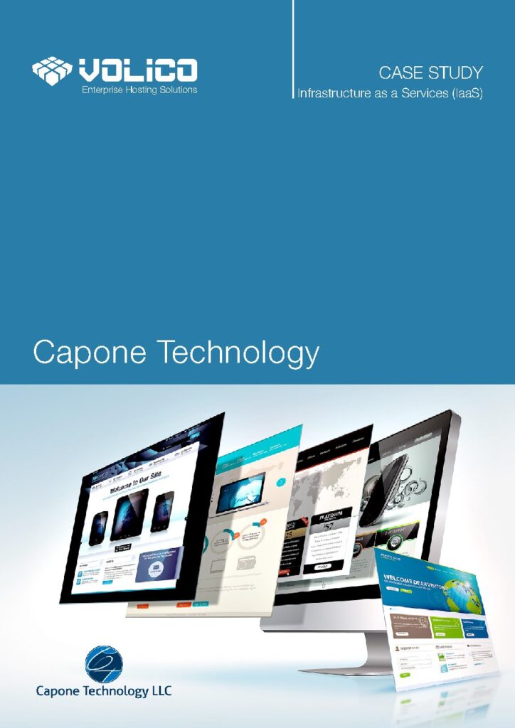 Capone Technology LLC case study — document cover
