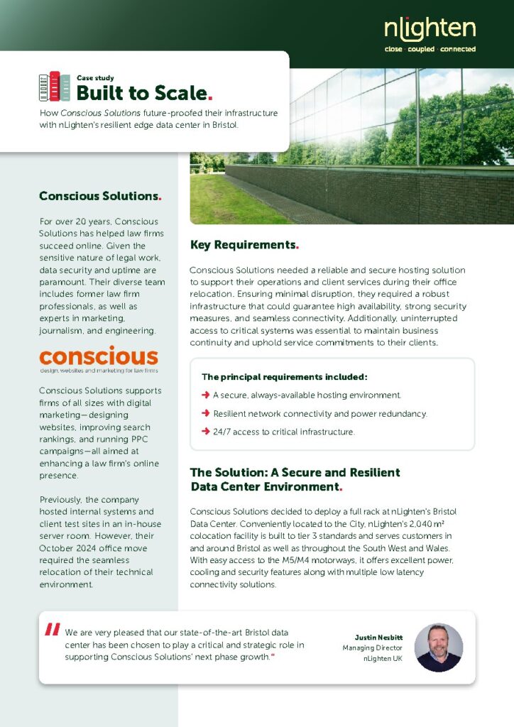 Conscious Solutions case study — document cover