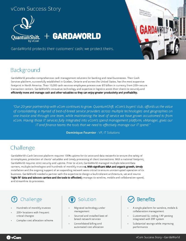 GardaWorld case study — document cover