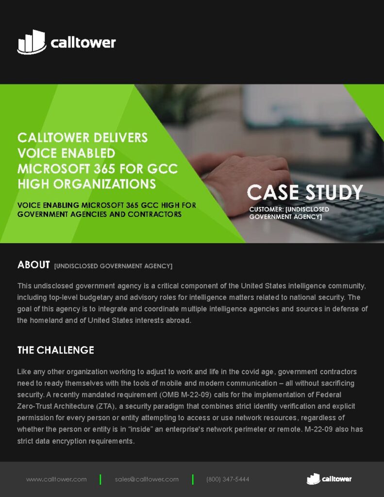 An undisclosed U.S. intelligence community agency case study — document cover