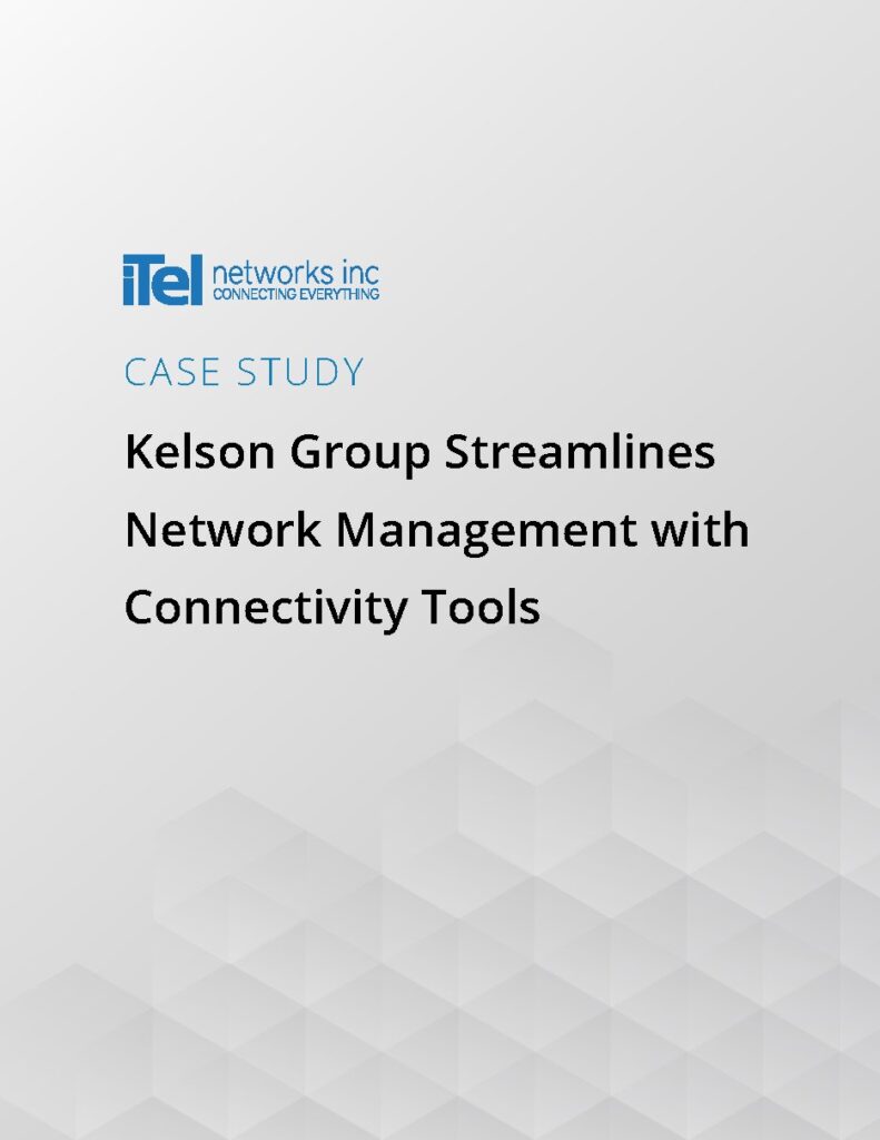 Kelson Group case study — document cover